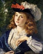 Sophie Gengembre Anderson A Spring Beauty oil painting